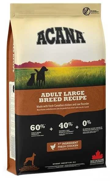 ACANA Dog Adult Didelės veislės 11,4kg