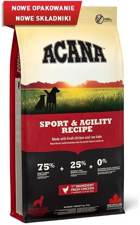 Acana Heritage Sport & Agility 17 kg