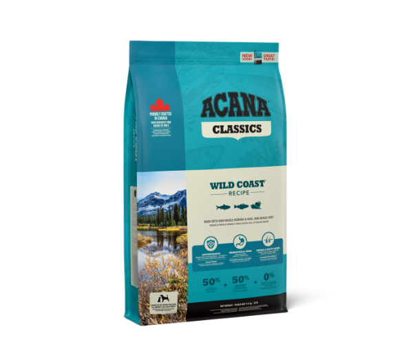ACANA Classics Wild Coast - sausas šunų maistas - 2kg