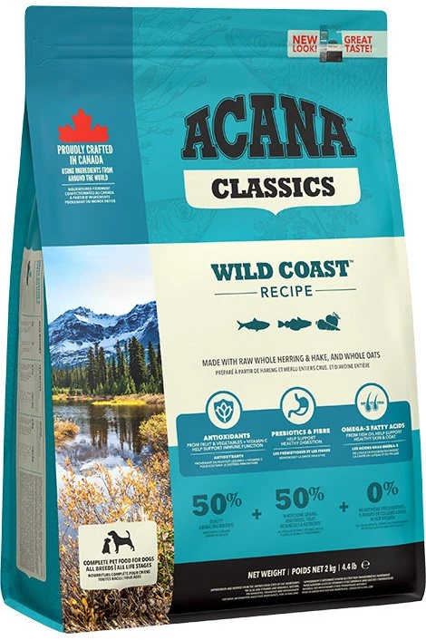 ACANA Classics Wild Coast - sausas šunų maistas - 2kg