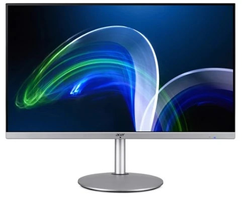 Monitorius Acer CB322QKsemipruzx - 31.5" | IPS | 4K UHD | HDR10 | 99% sRGB | USB-C 65W | RJ-45 | 2x USB 3.0 Hub | KVM | Pivot | Height Adjust 150 mm | EPEAT Sidabrinis | Sidabrinė