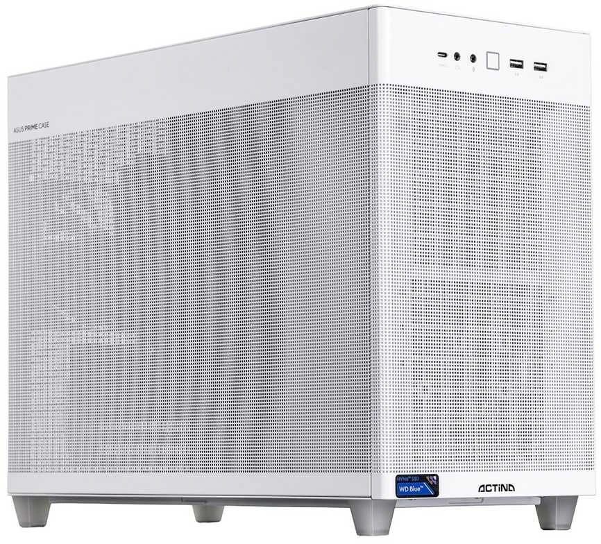 Actina 5901443431725 PC AMD Ryzen™ 7 8700F 32 GB DDR5-SDRAM 1 TB SSD NVIDIA GeForce RTX 5070 Mini Tower Baltas