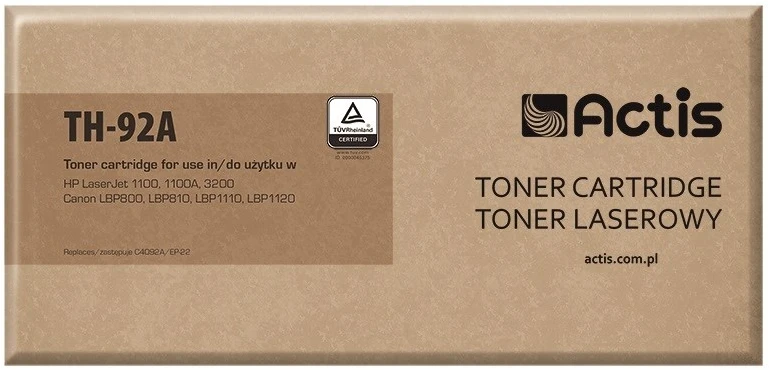Tonerio Kasetė - Actis TH-92A Juoda 2500 Puslapių