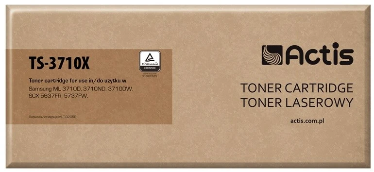 Tonerio Kasetė - Actis TS-3710X Juoda 10,000 Puslapių