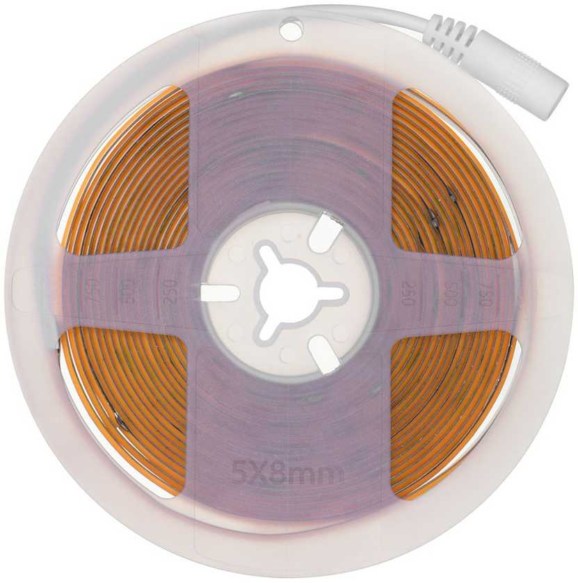 LED Juosta - Activejet Aje-cob 5m Neutralus, Baltas