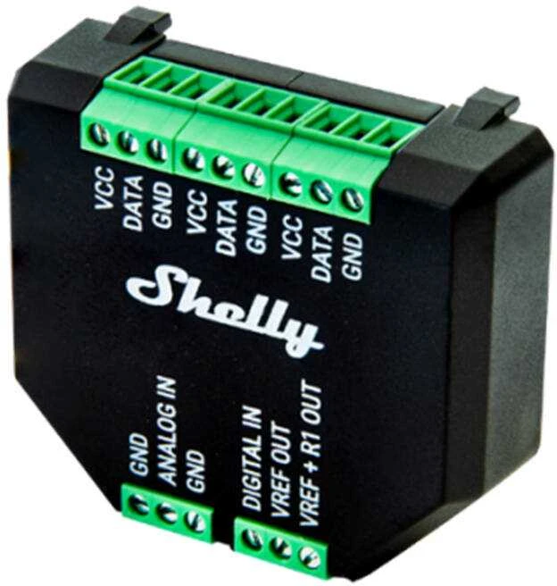 SHELLY PLUS ADD-ON priedas Plus, GEN3, GEN4 serijos relėms