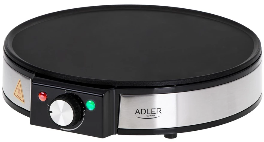 Vaflinė Adler | Blynų gaminimo aparatas | AD 3058 | Blynų gaminimo aparatas | 1600 W | Tešlos rūšių skaičius: 1 | Blynas