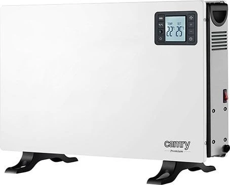 Adler Camry | Konvekcinis ventiliatoriaus šildytuvas su nuotolinio valdymo pultu | CR 7739 | Konvekcinis šildytuvas | 2000 W | Galios lygių skaičius 3 | Baltas