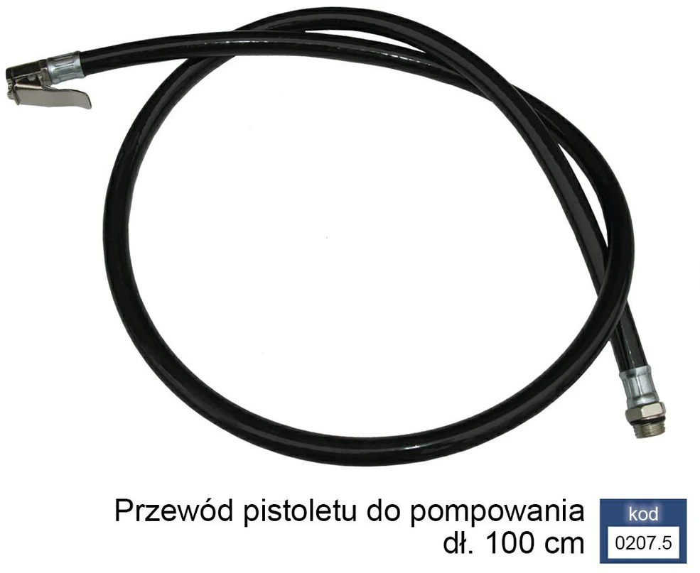 ADLER ŽARNA PISTOLETUI SU MANOMETRU 100cm 1/4Z