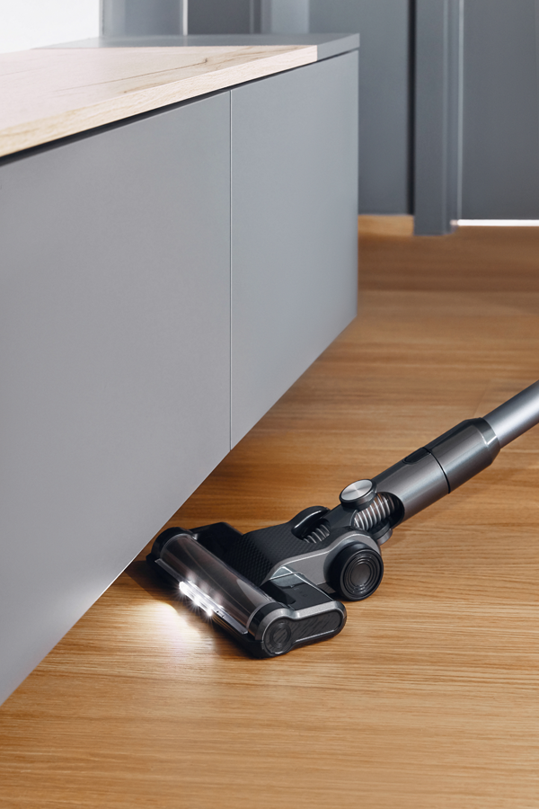 Belaidis dulkių siurblys šluota Aeno Cordless vacuum cleaner SC3, Turbo režimas, su led pašvietimu, plaunamas filtras