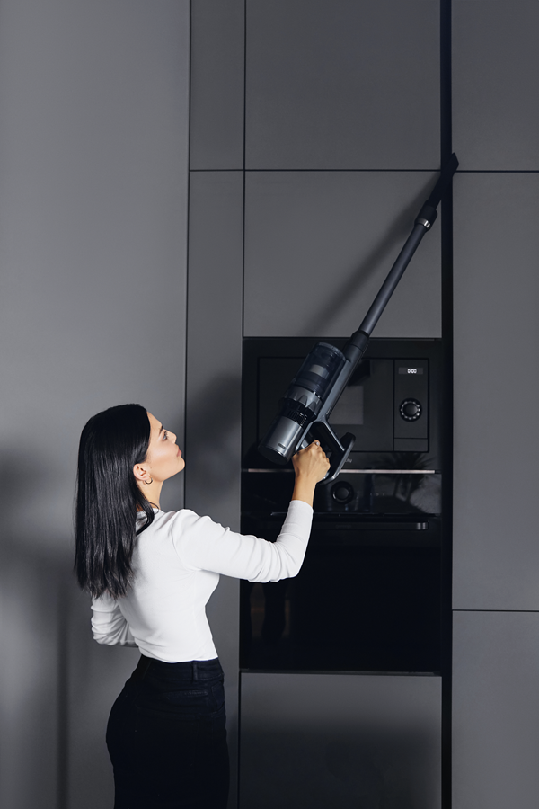 Belaidis dulkių siurblys šluota Aeno Cordless vacuum cleaner SC3, Turbo režimas, su led pašvietimu, plaunamas filtras