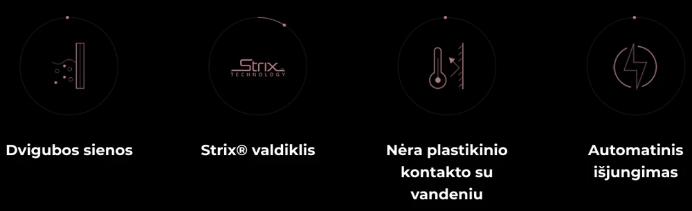 Elektrinis virdulys Aeno EK3, 1.7 l, pilkas