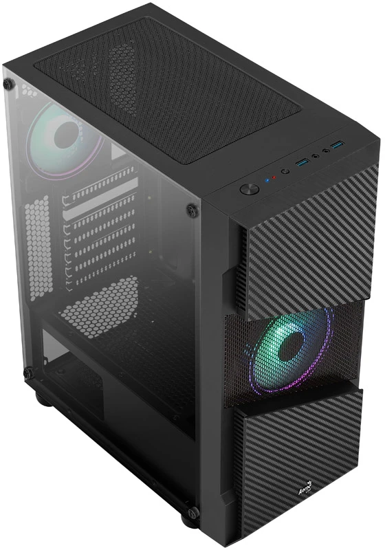 Korpusas AEROCOOL PGS MENACE SATURN RGB-G-BK-v1
