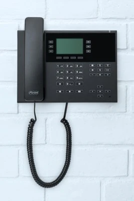 AEW Auerswald COMfortel D-110 IP telefonas Juoda 3 linijos LCD