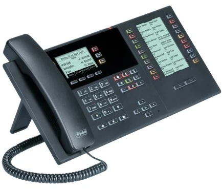 AEW Auerswald COMfortel D-210 IP telefonas Juoda 3 linijos LCD