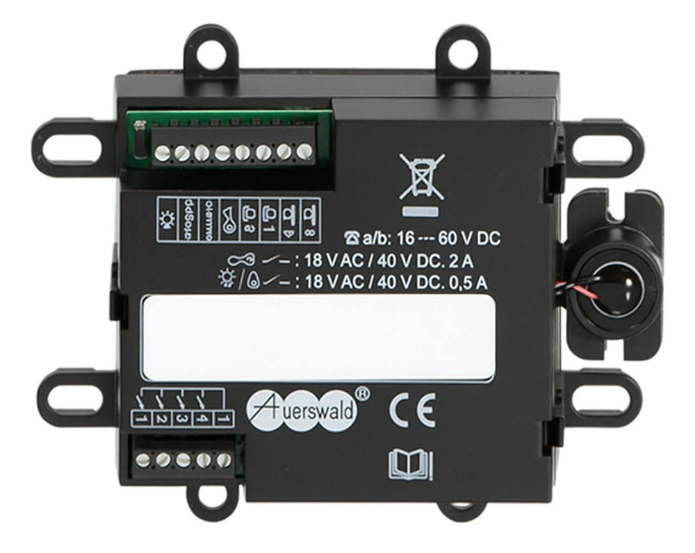 AEW Auerswald TFS-Universal plus 2 vaizdo telefonspynės sistema Juoda