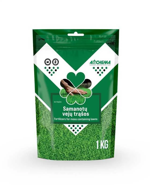 Trąšos samanotoms vejoms Agrochema, 1kg