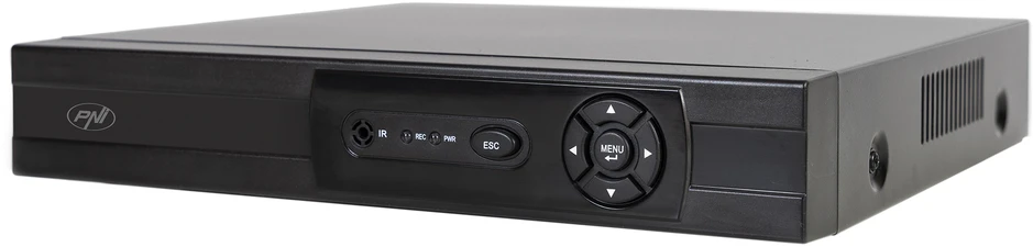 AHD vaizdo stebėjimo komplektas PNI House AHD880, 8 kanalų, 5MP – DVR/NVR ir 4 lauko kameros AHD25, 5MP, kupolinės, IP66