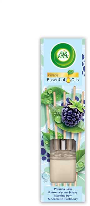 Kvapios lazdelės AIR WICK Reed Morning Dew & Blackberries, 40 ml