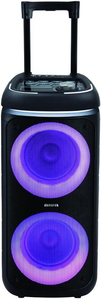 Aiwa Nešiojama garso sistema 380W (40W RMS) su karaoke, šviesos efektais