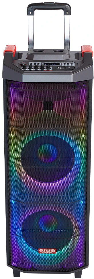 Aiwa Nešiojama garso sistema 700W (90W RMS) su karaoke, šviesos efektais