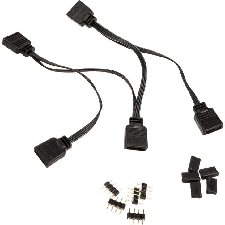 Akasa 4-in-1 RGB skirstytuvo kabelis - 40 cm