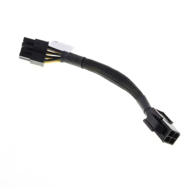 Akasa 4-Pin ATX12V zu 8-Pin EPS12V Adapteris – 15 cm