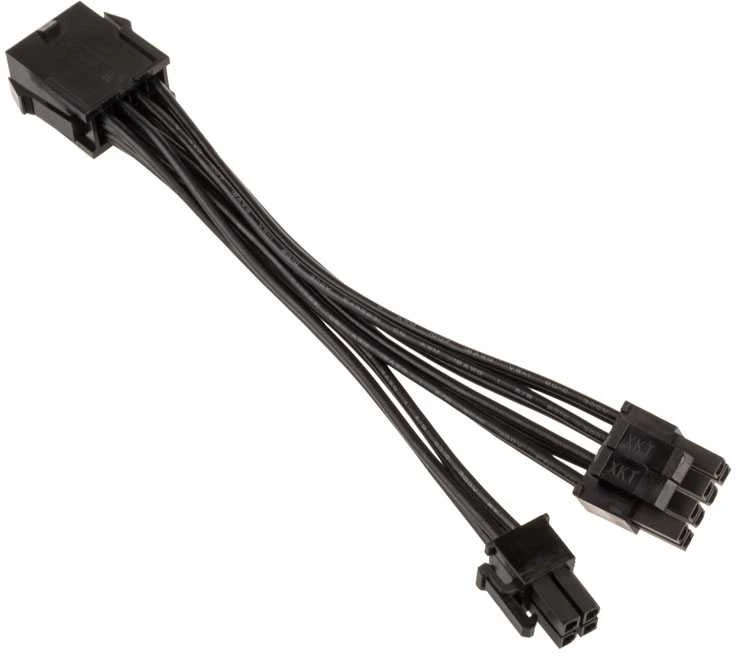 Akasa 8-pin EPS to 8-pin EPS + 4-pin ATX adapter cable