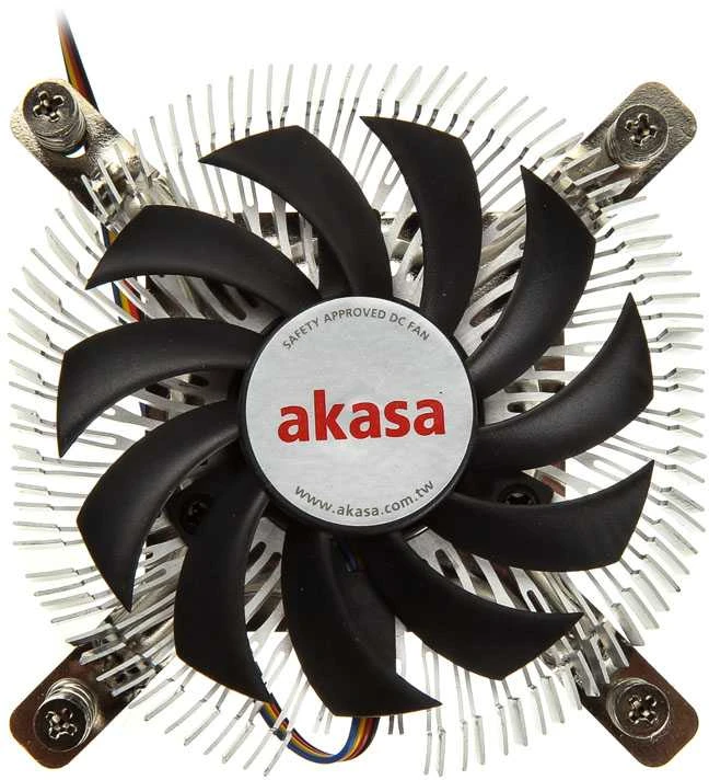 Akasa AK-CC7129BP01 Low Profile procesoriaus aušintuvas – 74mm