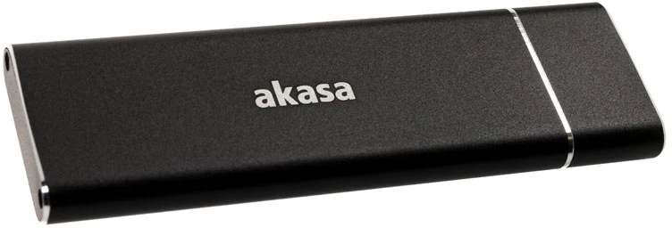 Akasa AK-ENU3M2-02 storage drive enclosure SSD enclosure Juodas M.2