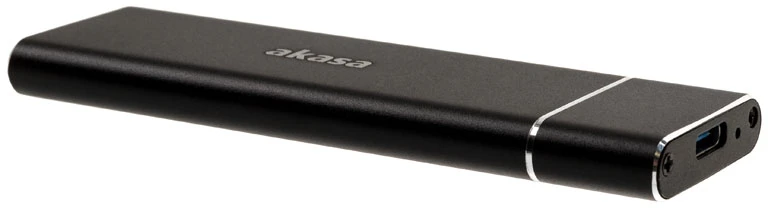 Akasa AK-ENU3M2-02 storage drive enclosure SSD enclosure Juodas M.2