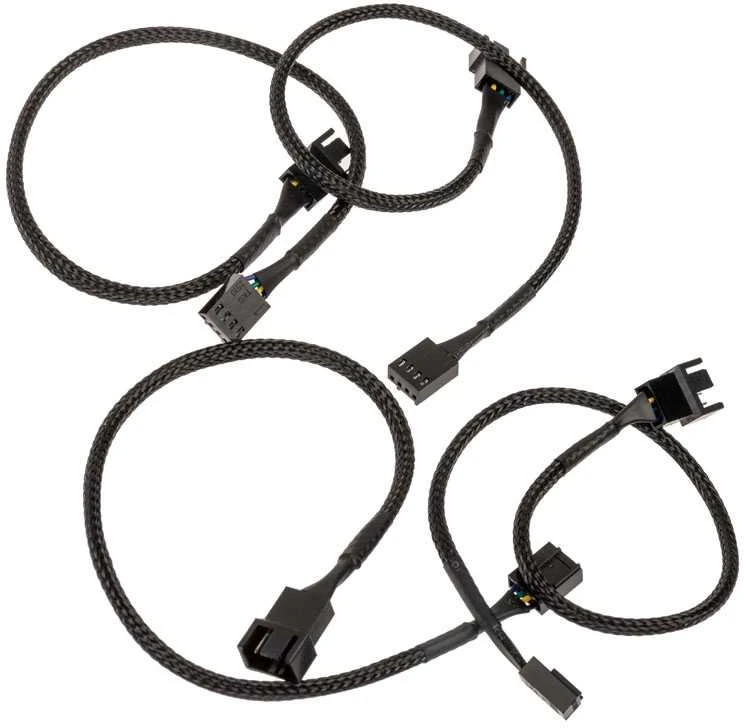 Akasa fan extension cable 4-pack