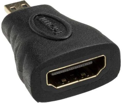 Akasa HDMI į Micro HDMI adapteris su auksine jungtimi
