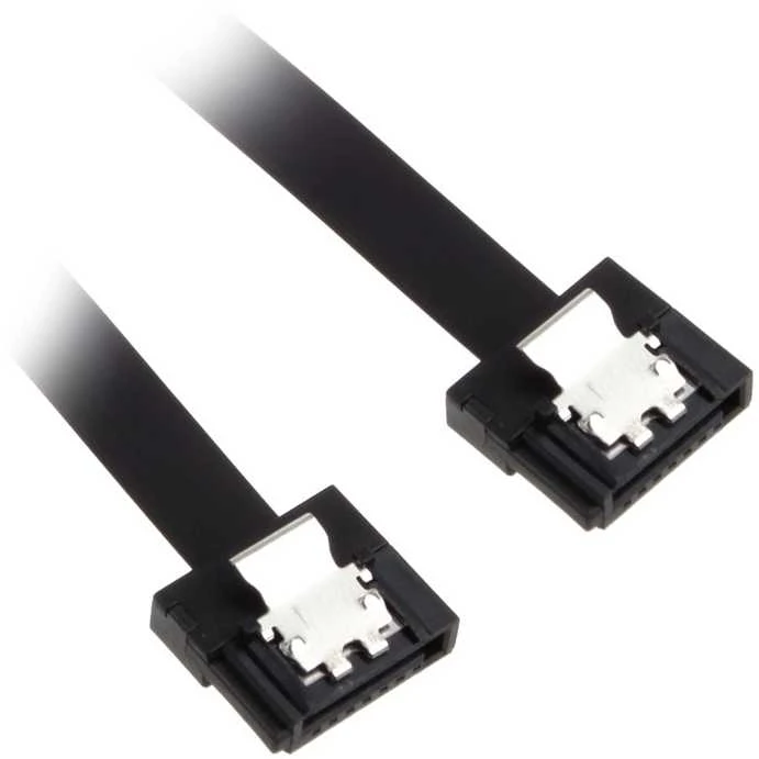 Akasa Proslim SATA 3 Kabelis 50cm gerade – juodas