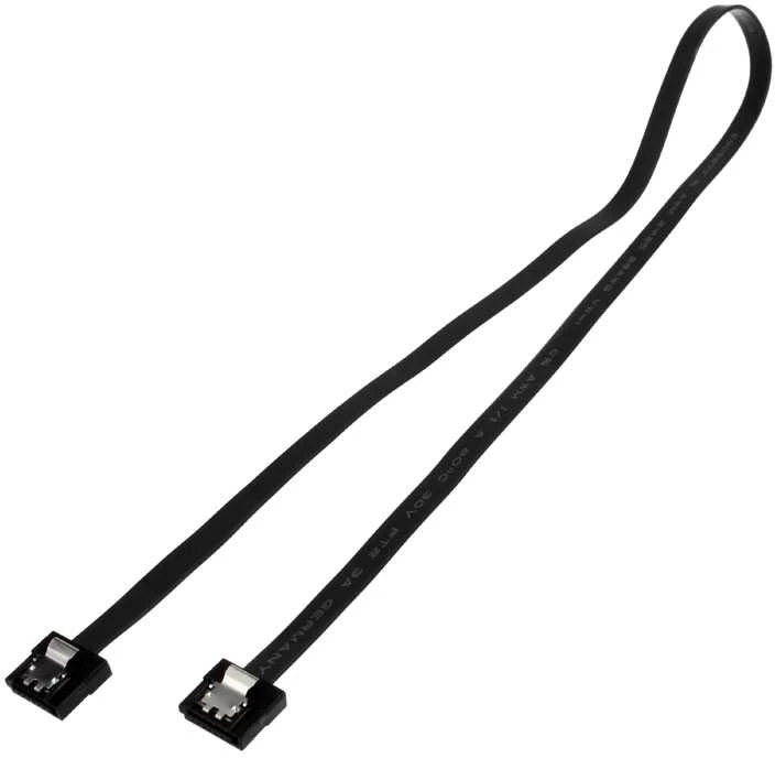 Akasa Proslim SATA 3 Kabelis 50cm gerade – juodas