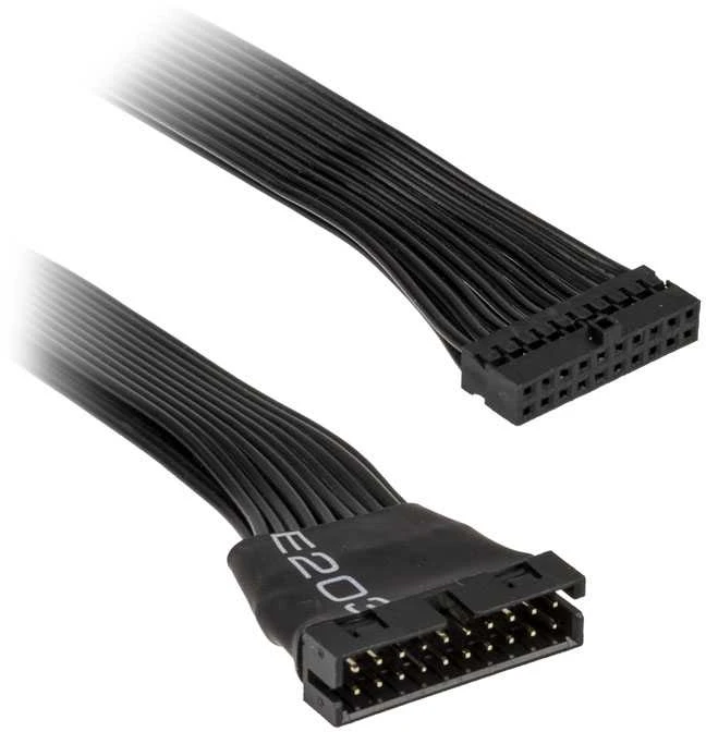 Akasa USB 3.0 19 kontaktų 15 cm prailginimo žemo profilio jungtis