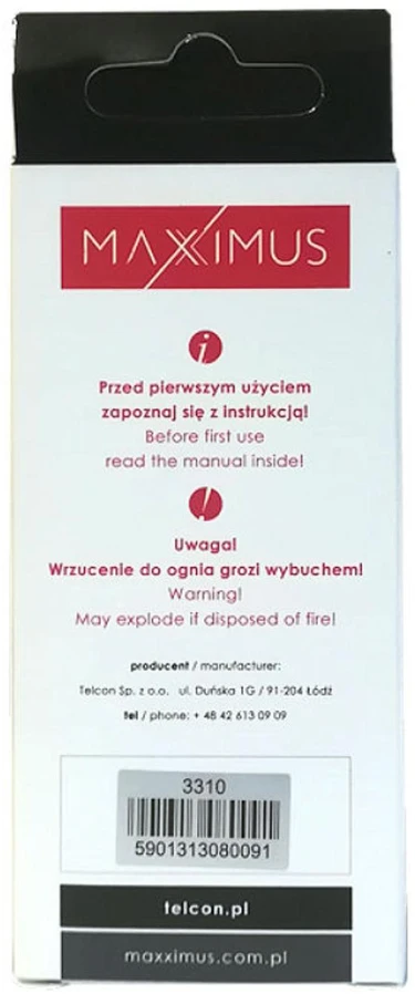 Maxximus ACUM. MAXIMUS NOK 3310 1700 LI-ION