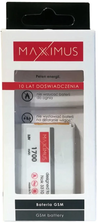 Maxximus ACUM. MAXIMUS NOK 3310 1700 LI-ION