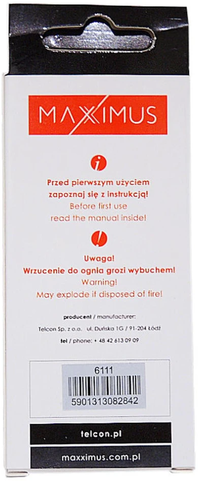 Maxximus ACUM. MAXIMUS NOK 6111 1050 LI-ION