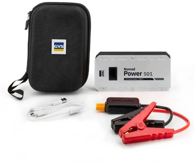 Akumuliatoriaus stiprintuvas (booster) GYS Nomad Power 501