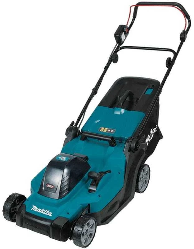 Makita LM004GM103 akumuliatorinė vejapjovė 40Vmax, XGT, 43cm, 1X4,0Ah ličio jonų akumuliatorius DC40RC, 3 viename (pjovimas / surinkimas / mulčiavimas), plastikinis korpusas