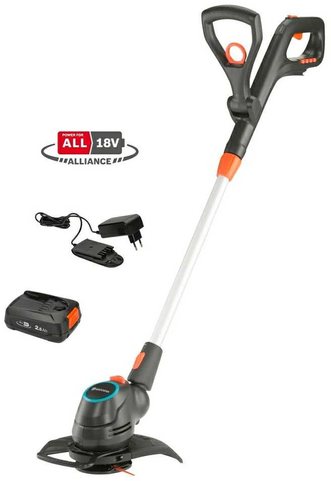 Gardena akumuliatorinė žoliapjovė EasyCut 23/18V P4A 18V pilnas komplektas
