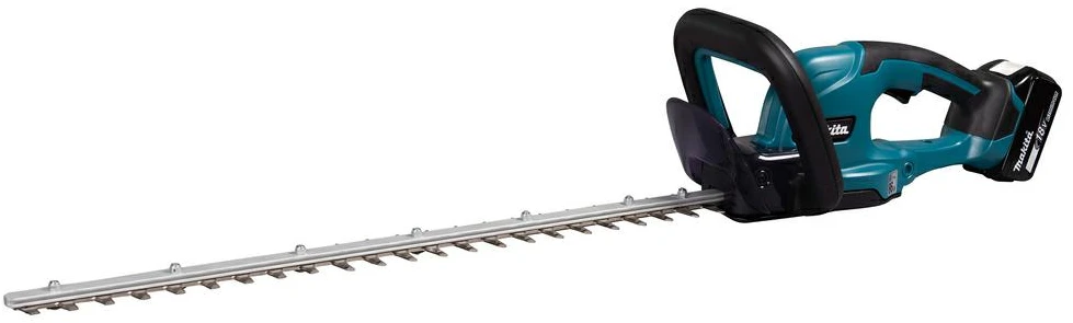 Makita DUH607RT akumuliatorinės gyvatvorių žirklės, 18 V, 1 x 5,0 Ah, DC18RC, ličio jonų, 600 mm