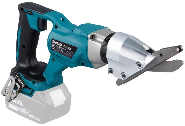Makita DJS800Z Akumuliatorinės žirklės fibrocementinėms plošktėms 18V, kirpimo galia 13mm, be akumuliatorių ir kroviklio!