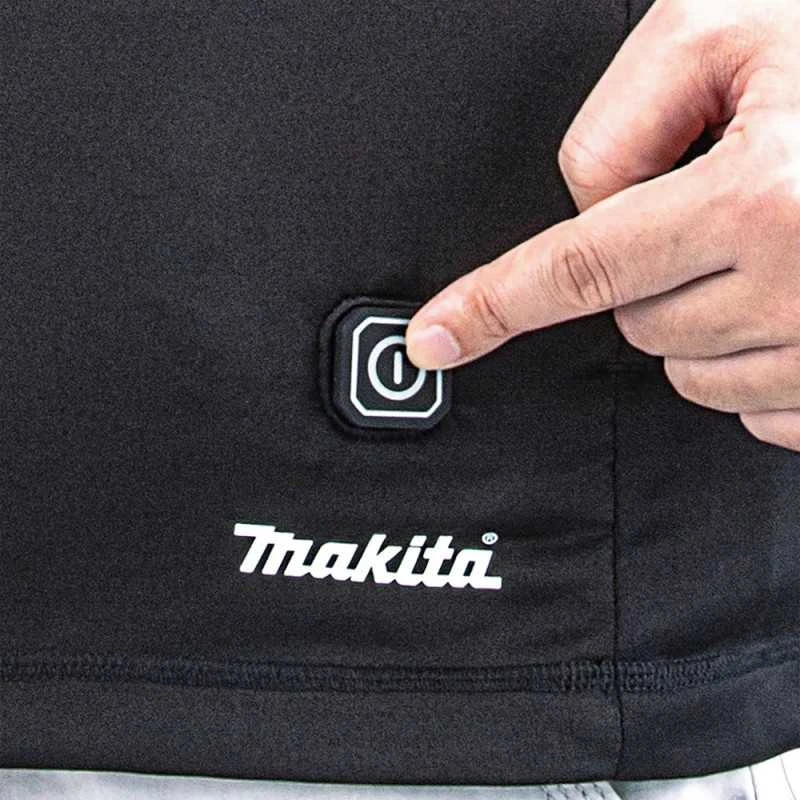 Makita DCX201AXL Akumuliatoriumi šildomas bliuzonas su užtrauktuku, BL1055B, XL