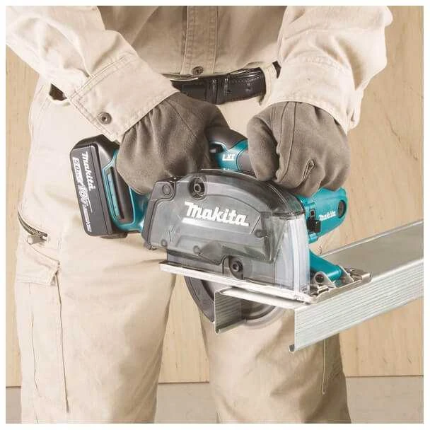 Makita DCS552Z Akumuliatorinis rankinis metalo pjūklas, 18 V, 51mm, ø136mm, Be akumuliatorių ir kroviklio!