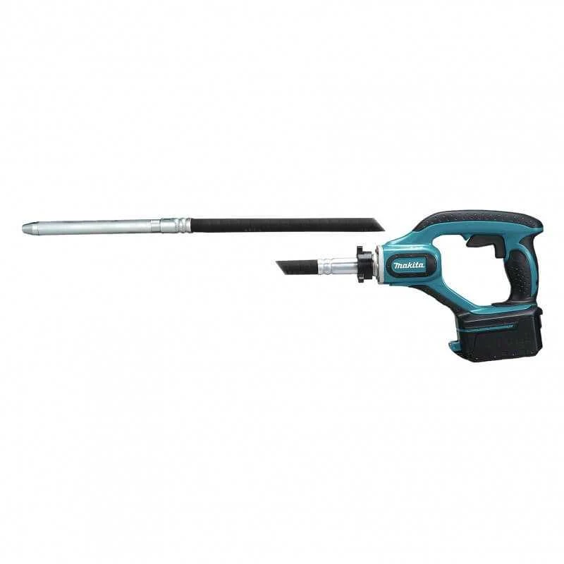 Makita DVR450Z Akumuliatorinis giluminis vibratorius, 18 V, 1200 mm, Be akumuliatorių ir kroviklio!