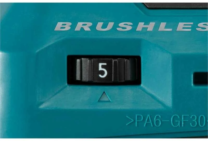 Makita DBS180Z Akumuliatorinis juostinis šlifuoklis, 18V, BL-motor, 9 x 533 mm, 1,8kg, Be akumuliatorių ir kroviklio!