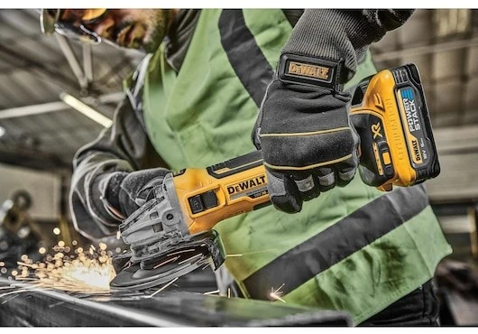 De Walt Akumuliatorinis kampinis šlifuoklis Dewalt DCG405H2T-QW 18V 2x5ah