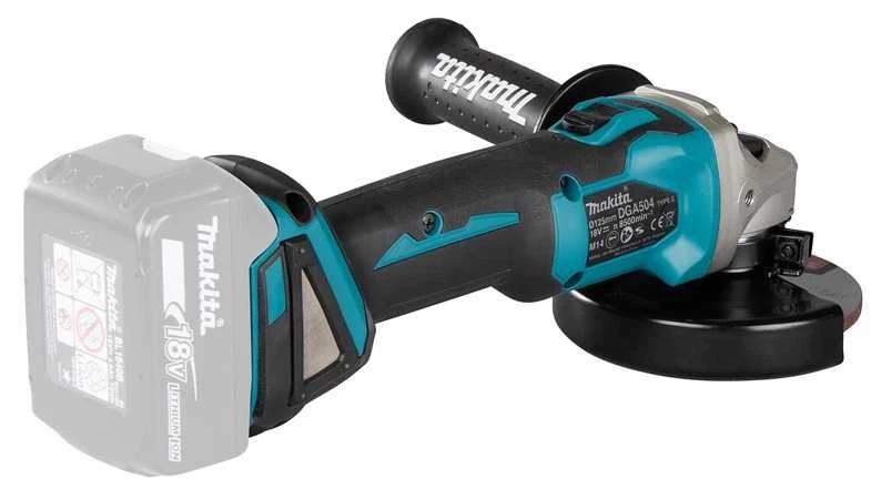 Makita Akumuliatorinis kampinis šlifuoklis DGA504Z
